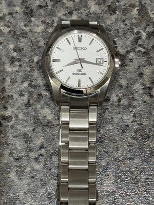 SEIKO SBGX059 GRAND SEIKO LADIES WRISTWATCH ROUND FACE JAPAN MADE DIAL WHITE