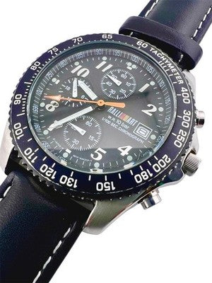 CITIZEN RALLIART RAY42033 CARBON CHRONOGRAPH WATCH 1990S JDM RACING RARE MODEL