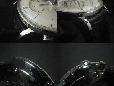JUNGHANS 027/4729.01 TERRACE BUILDING LIMITED EDITION OF 1000 PIECES WATCH USED