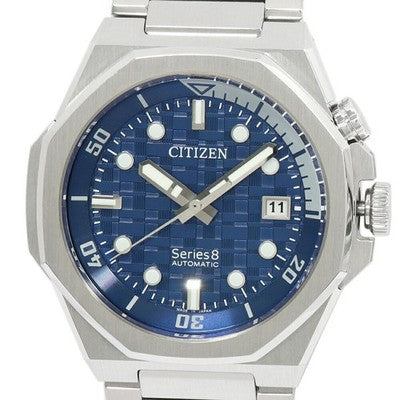 CITIZEN SERIES 8 NB6060-58L BLUE MECHANICAL MEN'S WATCH NEW IN BOX