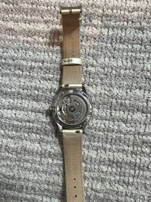 HAMILTON JAZZMASTER OPEN HEART H32115991 MOTHER OF PEARL AUTOMATIC WOMENS WATCH