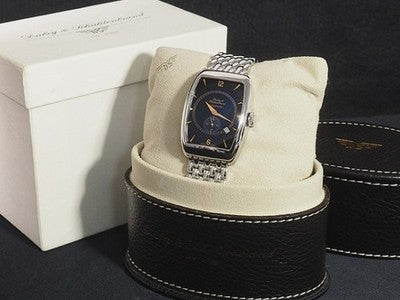 DUBEY & SCHALDENBRAND AERODYNE DATE BLACK DIAL AUTOMATIC WATCH USED AUTHENTIC