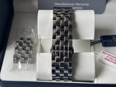 REVUE THOMMEN HERITAGE AUTOMATIC MEN WATCH BLUE DIAL SKELETON BACK SWISS