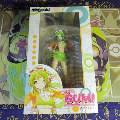 GUMI MEGPOID WHISPER 1/8 FIGURE AQUAMARINE VOCALOID UNOPENED RARE