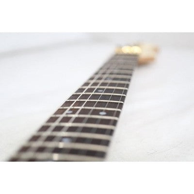 BACCHUS G-CUSTOM HSH ELECTRIC GUITAR 24 FRETS LOCKING TREMOLO WHITE USED
