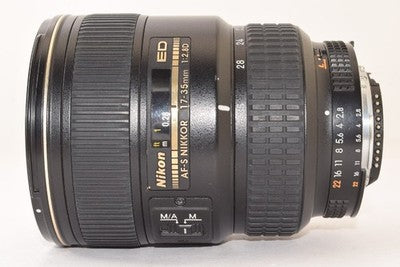 NIKON AI AF-S NIKKOR 17-35MM F2.8D ED HIGH-CONTRAST ULTRA-WIDE ZOOM LENS AS IS
