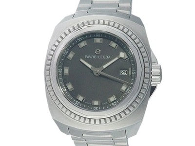 FAVRE-LEUBA RAIDER SEA KING 00.10107.08.41.45 STAINLESS STEEL WATCH USED AUTH