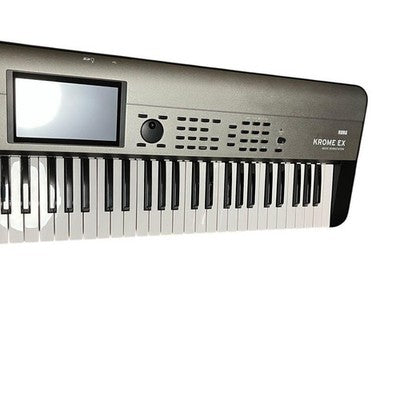 KORG KROME EX 73 KEY MUSIC WORKSTATION SYNTHESIZER KEYBOARD WITH ADAPTER JP