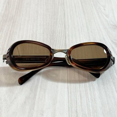 MATSUDA SUNGLASSES 10616 ORIGINAL 90S VINTAGE BROWN LENS GOGGLE STYLE JAPAN