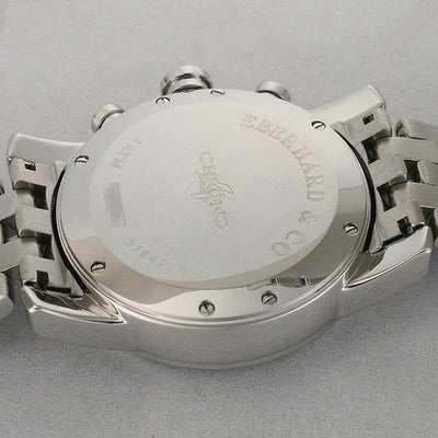 EBERHARD CHRONO 4 CHRONOGRAPH 31041 BLACK/SILVER DIAL 40MM AUTOMATIC MEN'S WATCH