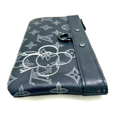 LOUIS VUITTON VIVIENNE APOLLO PM POUCH M62897 MONOGRAM ECLIPSE RARE