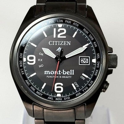 CITIZEN PROMASTER MONT-BELL CB0177-58E ECO-DRIVE RADIO TITANIUM WATCH BOX