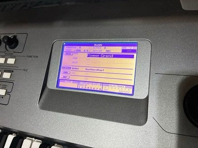 YAMAHA MM6 61-KEY SYNTHESIZER TESTED WORKING W/ ORIGINAL CASE ADAPTER JAPAN