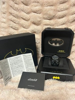 BATMAN X GAGA MILANO QUARTZ MEN'S WATCH LIMITED EDITION 30 30/30 W/WARRANTY BOX