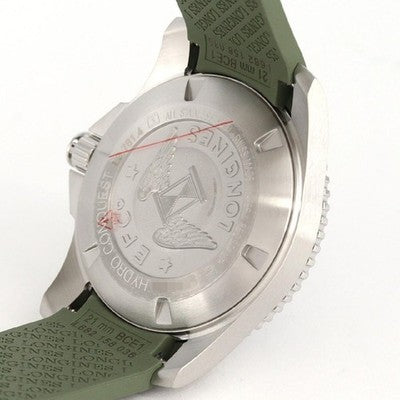 LONGINES HYDROCONQUEST L3.781.4.06.9 41MM SS GREEN DIAL AUTOMATIC WATCH BOX MINT