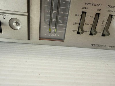 SONY TC-K50 STEREO CASSETTE TAPE DECK VINTAGE MADE IN JAPAN JUNK ITEM