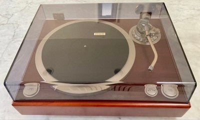 DENON DP-1300MKII QUARTZ DIRECT DRIVE TURNTABLE EXCELLENT CONDITION USED