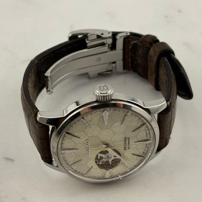 SEIKO PRESAGE SARY159 4R38-01X0 LIMITED 6000 PCS OPEN HEART AUTOMATIC WATCH
