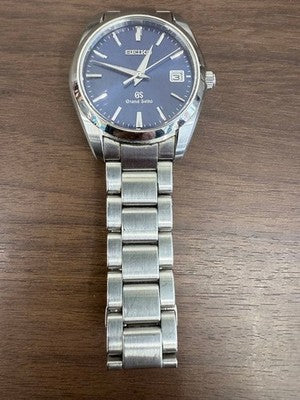 GRAND SEIKO SBGX065 MEN'S WRISTWATCH DIAL COLOR: BLUE ROUND FACE JAPAN MADE