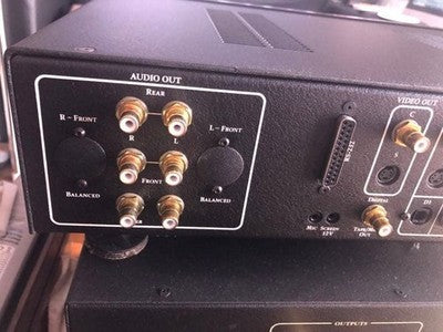 E.A.D. THEATER MASTER ENCORE PREAMPLIFIER ENLIGHTENED AUDIO DESIGNS BLACK TESTED