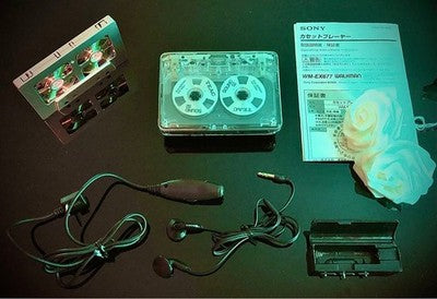 SONY WALKMAN WM-EX677 PORTABLE CASSETTE PLAYER VINTAGE MAINTENANCE FROM JAPAN