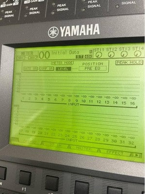 YAMAHA 01V96I DIGITAL MIXING CONSOLE PA AUDIO 16 CHANNEL GENUINE CASE TESTED