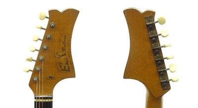ELK DELUXE JG MODEL ELECTRIC GUITAR 1960S VINTAGE HARD CASE