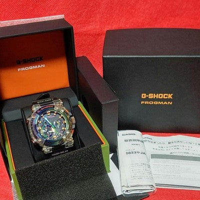 CASIO G-SHOCK FROGMAN BORNEO RAINBOW TOAD GWF-A1000BRT-1AJR LIMITED WATCH