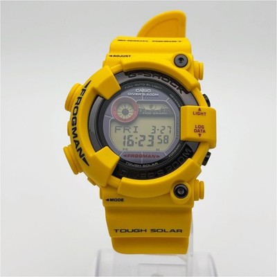 CASIO G SHOCK FROGMAN GF 8230E 9JR 30TH ANNIVERSARY LIGHTNING YELLOW WATCH