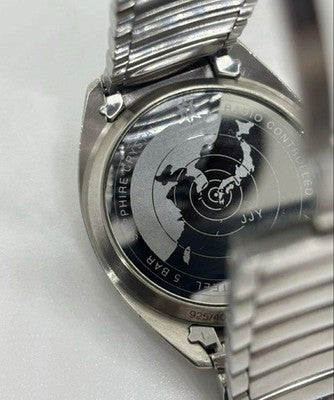 JUNGHANS INTEGRAL MEGA RADIO-CONTROLLED MEN'S WRISTWATCH ROUND FACE GERMAN MADE