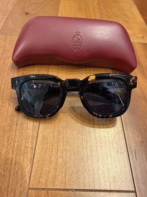 JACQUES MARIE MAGE HICKOK SUNGLASSES TORTOISESHELL RARE EARLY MODEL NEAR MINT