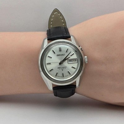 SEIKO VINTAGE BELL-MATIC 27 JEWELS AUTOMATIC WATCH 1969 RARE MODEL