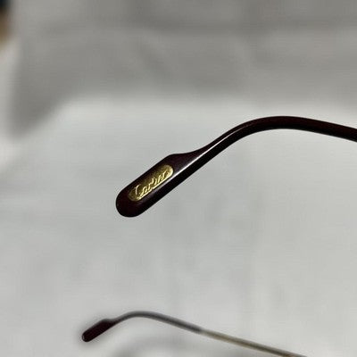 CARTIER GOLD BROWN SUNGLASSES AUTHENTIC VINTAGE MENS FASHION MADE IN FRANCE