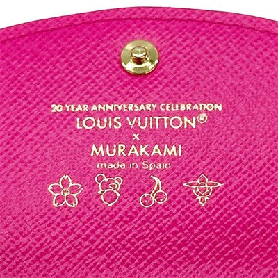 LOUIS VUITTON X TAKASHI MURAKAMI M13399 PORTE MONNAIE ROSALIE MULTICOLOR WALLET