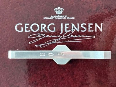 GEORG JENSEN TIE PIN 202 925 10.9G TIE CLIP 202 EXCELLENT+++++