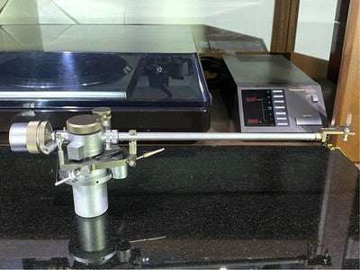 AUDIO CRAFT AC-4400 LONG TONE ARM (CB-3040 SPECIFICATIONS) WITH PHONO CABLE, ETC