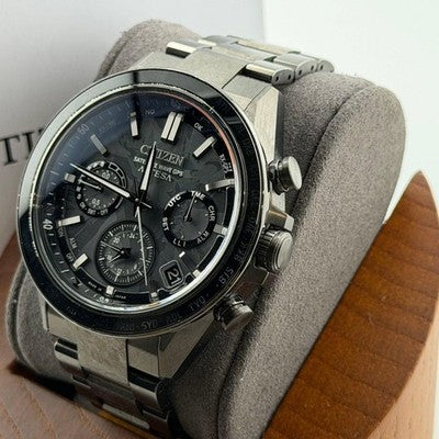 CITIZEN ATTESA HAKUTO CC4067-66E ECO-DRIVE GPS WATCH BOX MANUAL WARRANTY