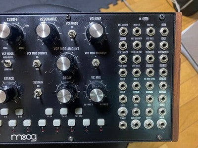 MOOG MOTHER-32 SEMI MODULAR ANALOG SYNTHESIZER USED  TESTED WORKING