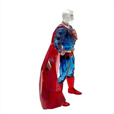 SWAROVSKI SUPERMAN 5556951 CRYSTAL FIGURINE DC COMICS CLEAR FIGURE BOXED