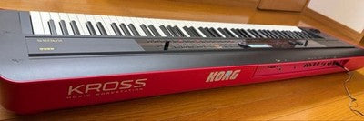 KORG KROSS-88 88-KEY MUSIC WORKSTATION SYNTHESIZER TESTED W/AC ADAPTER JAPAN