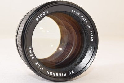 RICOH XR RIKENON 55MM F1.2 K MOUNT LARGE-APERTURE STANDARD LENS EXCELLENT+++++
