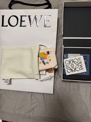 SUNA FUJITA LOEWE COLLABORATION HAMSTER COIN CARD HOLDER (NAPA CALF) MINT