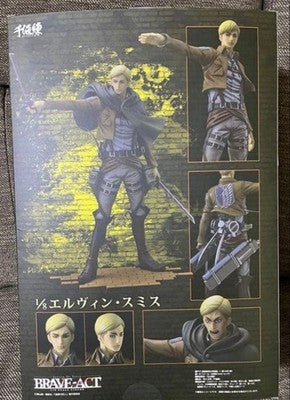 ATTACK ON TITAN ERWIN SMITH BRAVE-ACT 1/8 FIGURE SENTINEL SEN-TI-NEL JAPAN