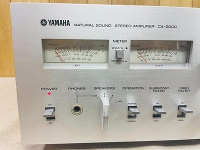 YAMAHA CA-2000 INTEGRATED AMPLIFIER USED FROM JAPAN W/ MANUAL COPY
