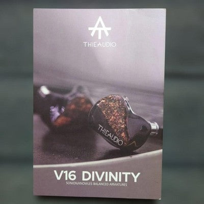 THIEAUDIO V16 DIVINITY 16BA IN-EAR MONITORS HIGH-END EARPHONES W/ CASE USED