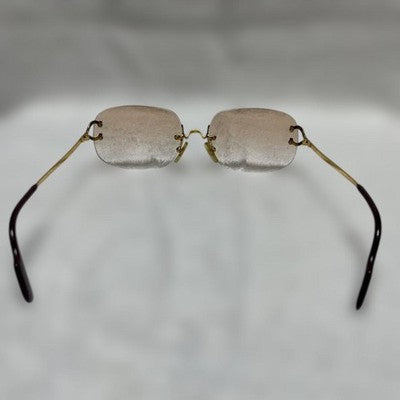 CARTIER GOLD BROWN SUNGLASSES AUTHENTIC VINTAGE MENS FASHION MADE IN FRANCE