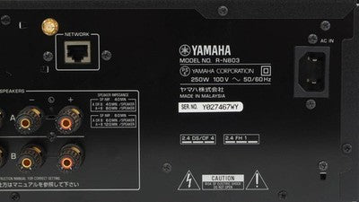 YAMAHA R-N803(B) NETWORK RECEIVER MUSICCAST/YPAO W/ REMOTE CONTROL - TESTED