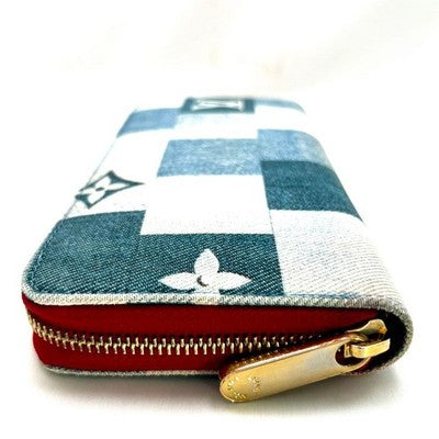 LOUIS VUITTON MONOGRAM DENIM ZIPPY WALLET M44938 RFID LIMITED 2020 SS