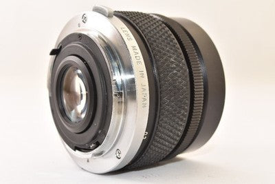 OLYMPUS OM-SYSTEM ZUIKO MC AUTO-W 35MM F2 EARLY MODEL WIDE-ANGLE LENS AS IS