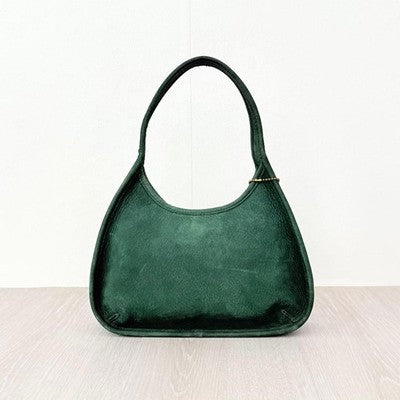 VINTAGE COACH SONOMA ERGO GREEN NUBUCK LEATHER HANDBAG 90S RARE MINI BAG